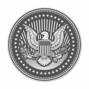 Amerikanische Wappen - Vinyl Stickers maßgeschnei Aufkleber