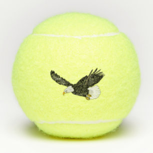 Amerikanische Weißkopfseeadler-Tennisbälle Tennisbälle