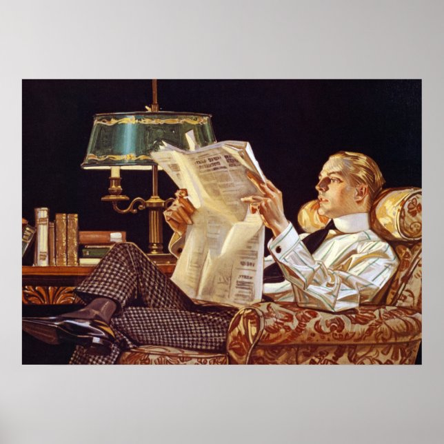 Amerikanische Werbung, Arrow Shirt Collars, 1914 Poster (Vorne)