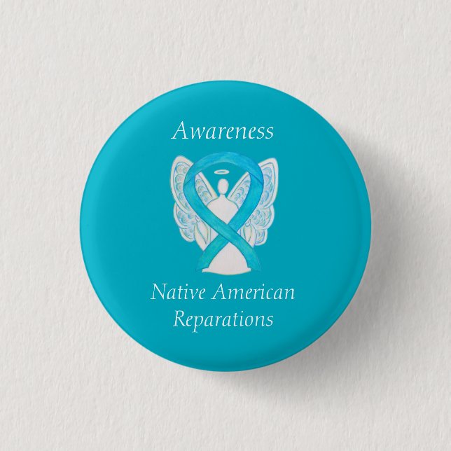 Amerikanische Wiedergutmachungs-Buttone Button (Vorderseite)
