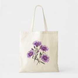 Amerikanische Wildblume New England Aster Blume Ta Tragetasche