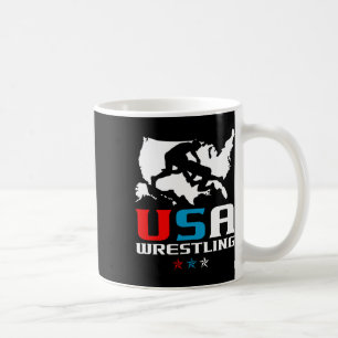 Amerikanische Wrestling Independence Day Kaffeetasse
