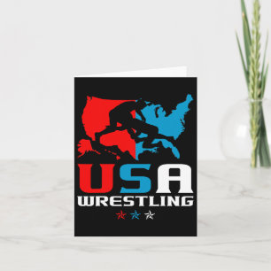 Amerikanische Wrestling Independence Day Karte