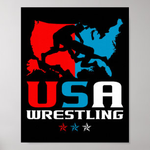 Amerikanische Wrestling Independence Day Poster