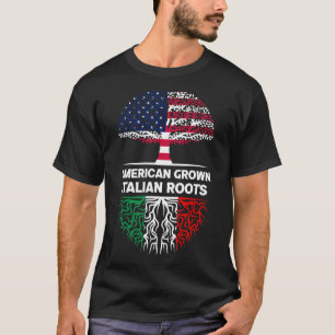 Amerikanische Wurzeln in Italien USA Griechenland T-Shirt