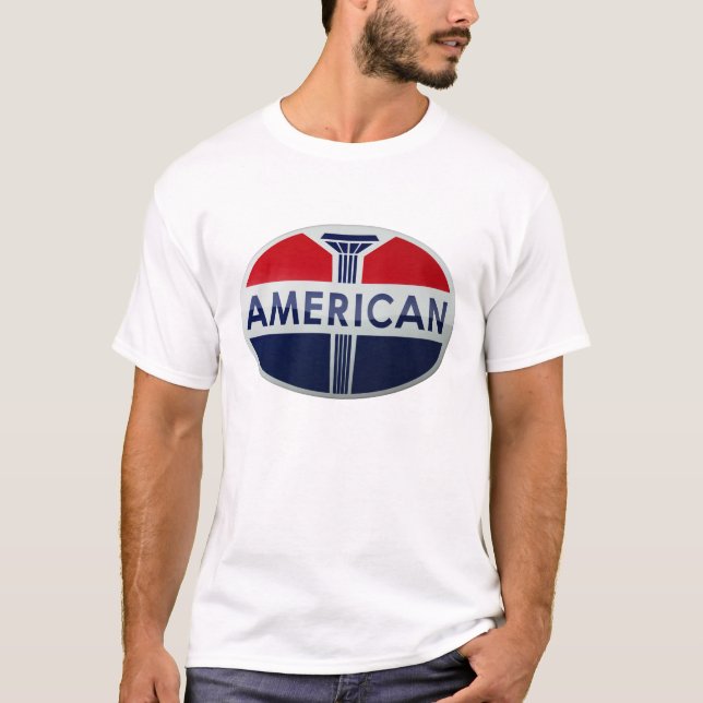 Amerikanische Zeichenkristallversion der T-Shirt (Vorderseite)