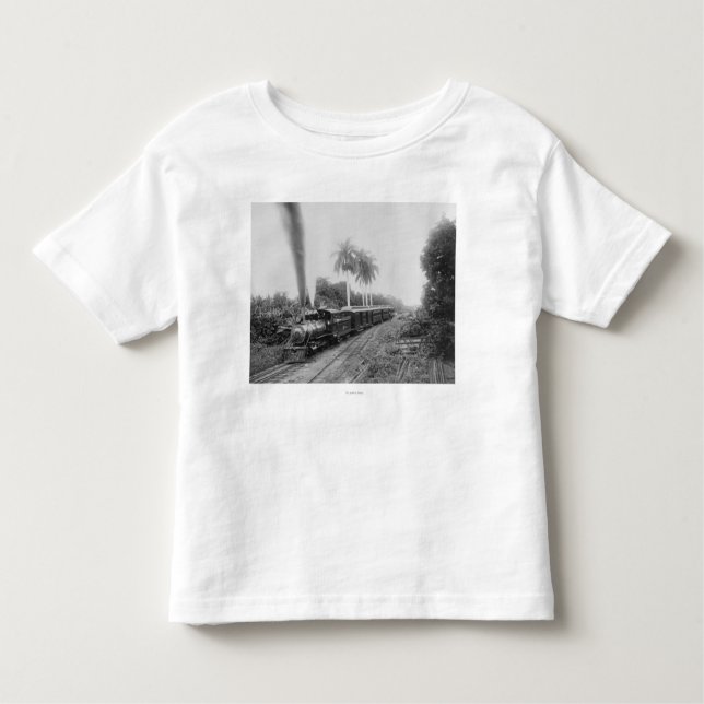 Amerikanische zentrale Eisenbahn Pans in Guatemala Kleinkind T-shirt (Vorderseite)