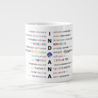 Amerikanische Zirkel - Sprachen Indianas ll  Jumbo-Tasse
