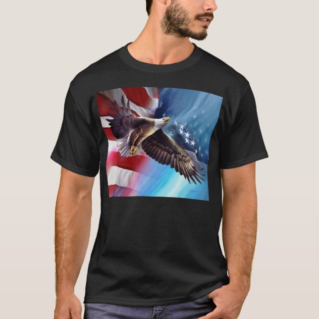 AmerikanischEagle T-Shirt (Vorderseite)