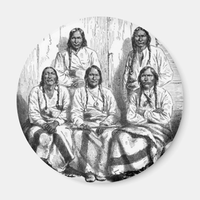 Amerikanischen Ureinwohners Magnet (Vorne)