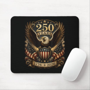 Amerikanischer 1776 2026 250. 4. Juli Patriotische Mousepad