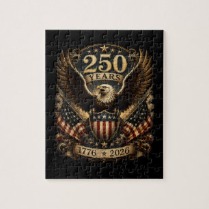 Amerikanischer 1776 2026 250. 4. Juli Patriotische Puzzle