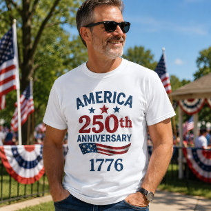 Amerikanischer 250. Jahrestag  1776-2026 Freiheit T-Shirt