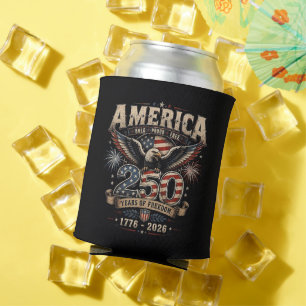 Amerikanischer 250. Jahrestag Patriotischer USA 4. Dosenkühler