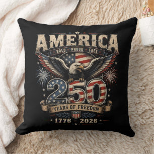 Amerikanischer 250. Jahrestag Patriotischer USA 4. Kissen