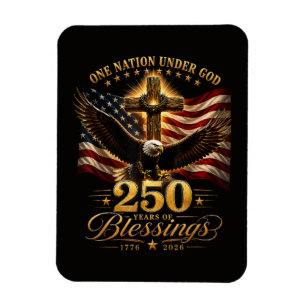 Amerikanischer 250. Jahrestag Patriotischer USA 4. Magnet