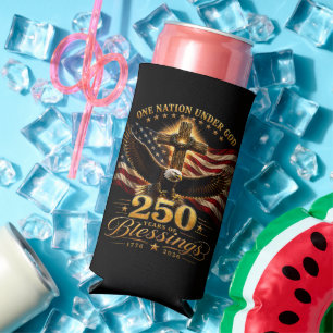 Amerikanischer 250. Jahrestag Patriotischer USA 4. Selters Dosenkühler