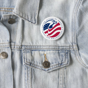 Amerikanischer Adler Button