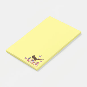 Amerikanischer Adler Post-it Klebezettel