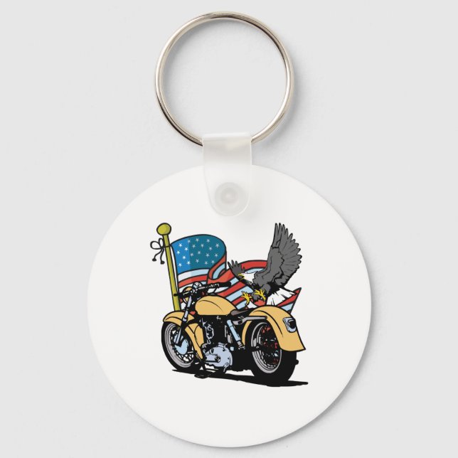 Amerikanischer Adler Schlüsselanhänger (Vorderseite)
