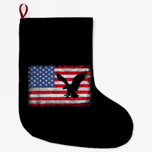 Amerikanischer Adler USA Großer Weihnachtsstrumpf