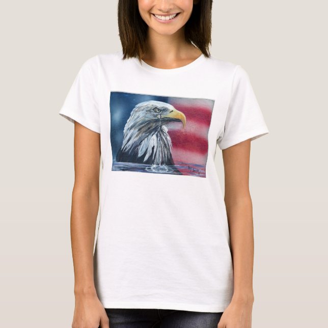 Amerikanischer Adler weint für den T - Shirt der (Vorderseite)