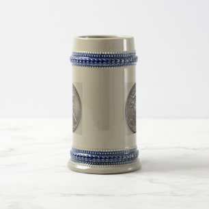 Amerikanischer Adlerstein Bierglas