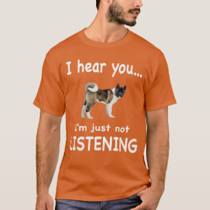 Amerikanischer Akita-Hund Amerikanisches Akita-Mäd T-Shirt