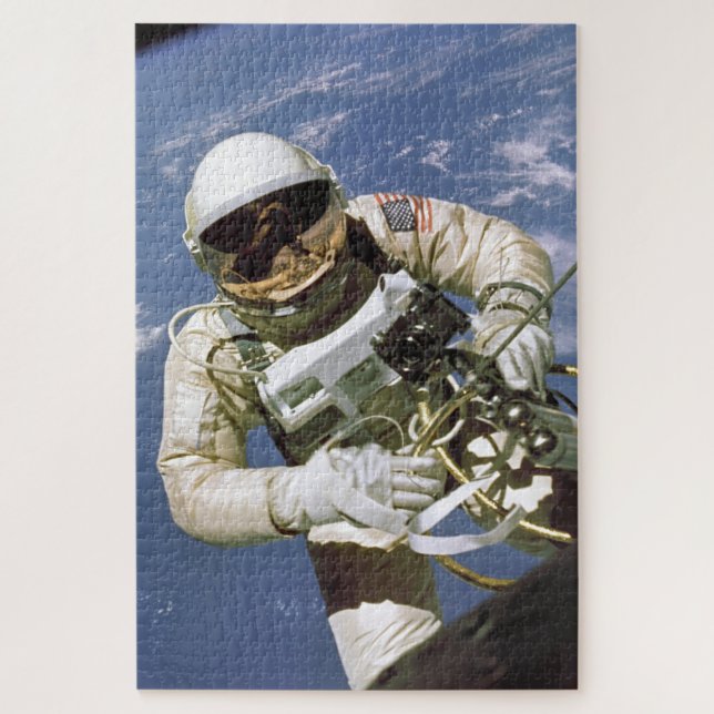 Amerikanischer Astronaut Puzzle (Vertikal)