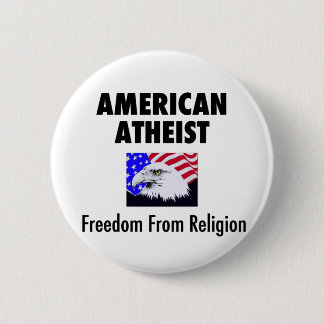 Amerikanischer Atheist Button