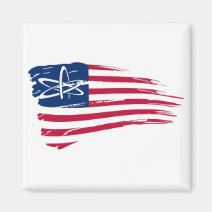 Amerikanischer Atheist Magnet