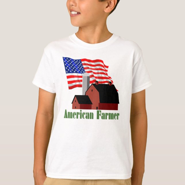 amerikanischer Bauer T-Shirt (Vorderseite)