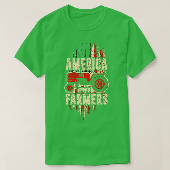 Amerikanischer Bedarf Bauer 1 T-Shirt (Design vorne)