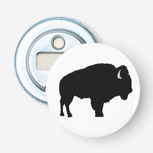 Amerikanischer Bison Flaschenöffner (Vorderseite)