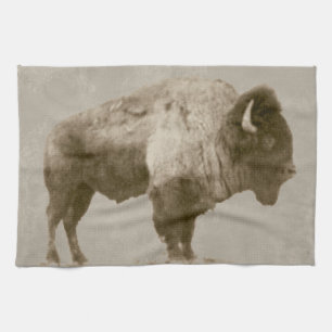 Amerikanischer Bison Handtuch