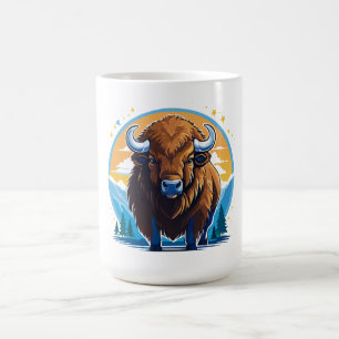 Amerikanischer Bison Kaffeetasse