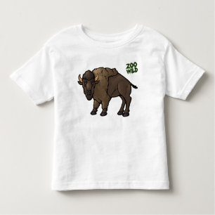 Amerikanischer Bison Kleinkind T-shirt