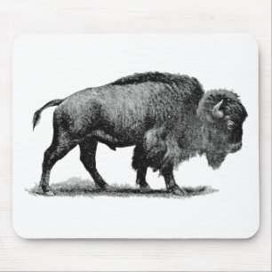 Amerikanischer Bison Mousepad