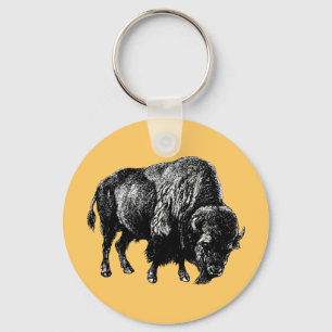 Amerikanischer Bison Schlüsselanhänger