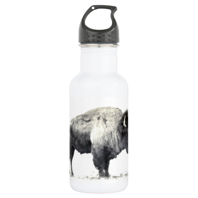 Amerikanischer Bison Trinkflasche (Vorderseite)