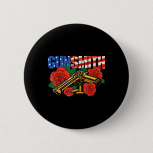 Amerikanischer Büchsenmacher Patriot Usa-Flagge Re Button