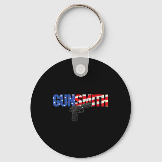 Amerikanischer Büchsenmacher Patriot USA-Flagge Re Schlüsselanhänger