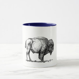 Amerikanischer Büffel-Bison Tasse