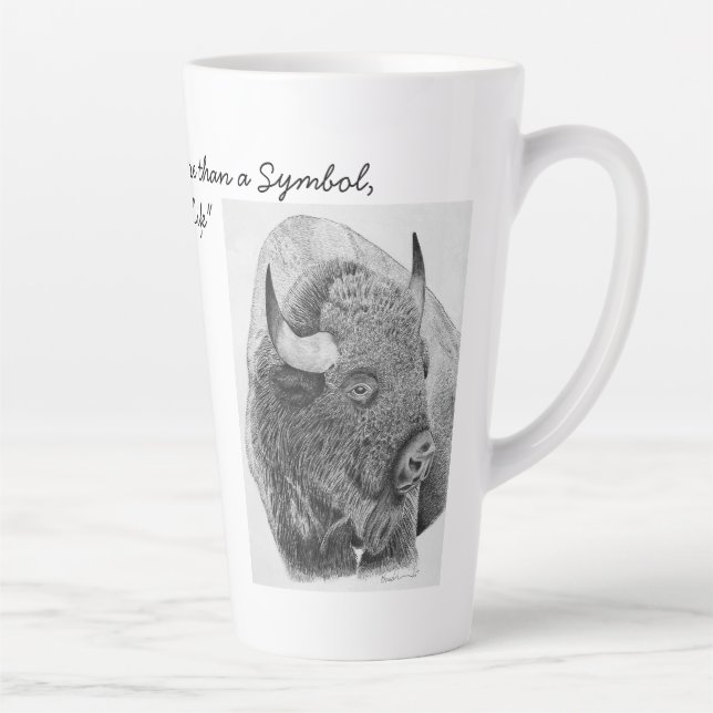 Amerikanischer Büffel Milchtasse (Rechts)