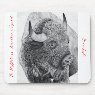 Amerikanischer Büffel Mousepad