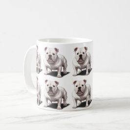 Amerikanischer Bulldogge gemustert Kaffeetasse
