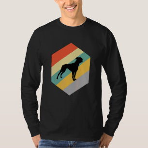 Amerikanischer Bulldogge Hund Vintage-Design T-Shirt