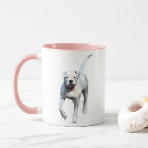 Amerikanischer Bulldoggen-Welpe Tasse