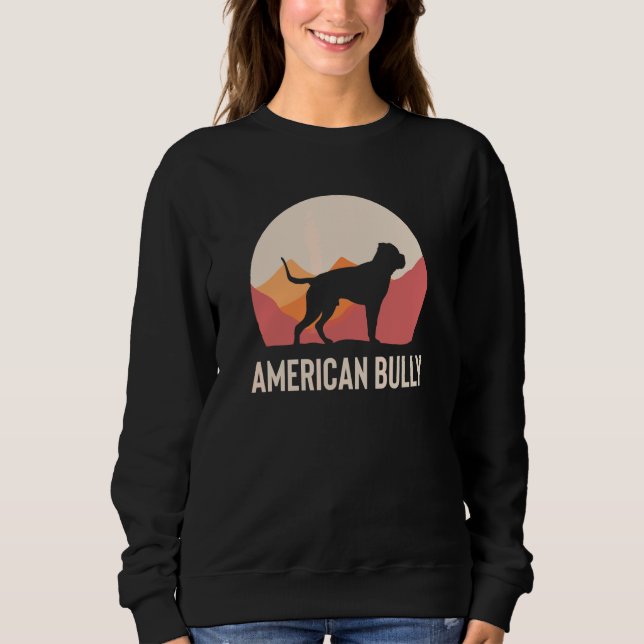 Amerikanischer Bully Berg Sweatshirt (Vorderseite)