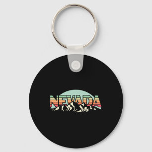 Amerikanischer Bundesstaat Nevada - Vintage-Bergna Schlüsselanhänger